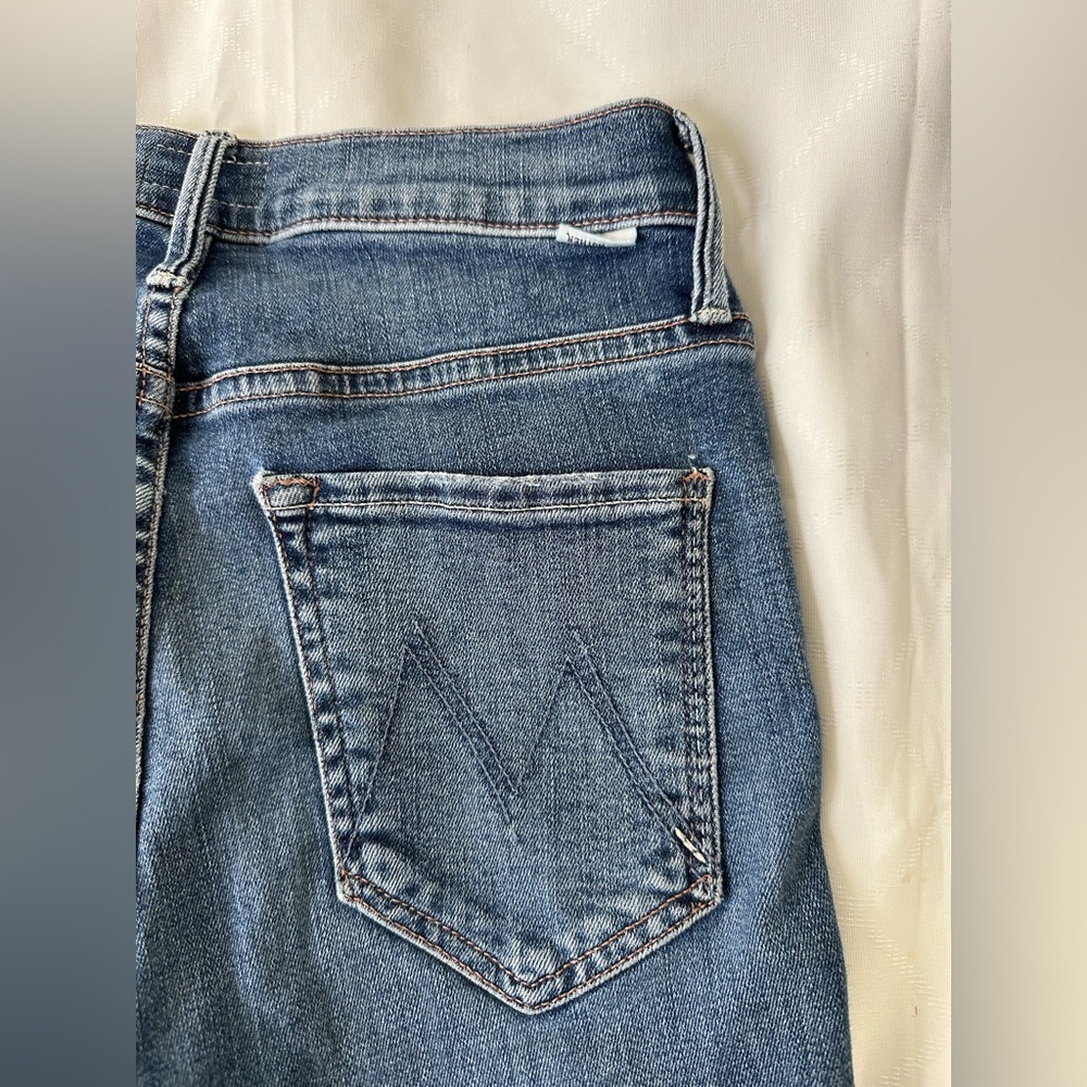 Mother Stunner Zip Ankle Step Fray Walking On Coals size 26 Made In USA